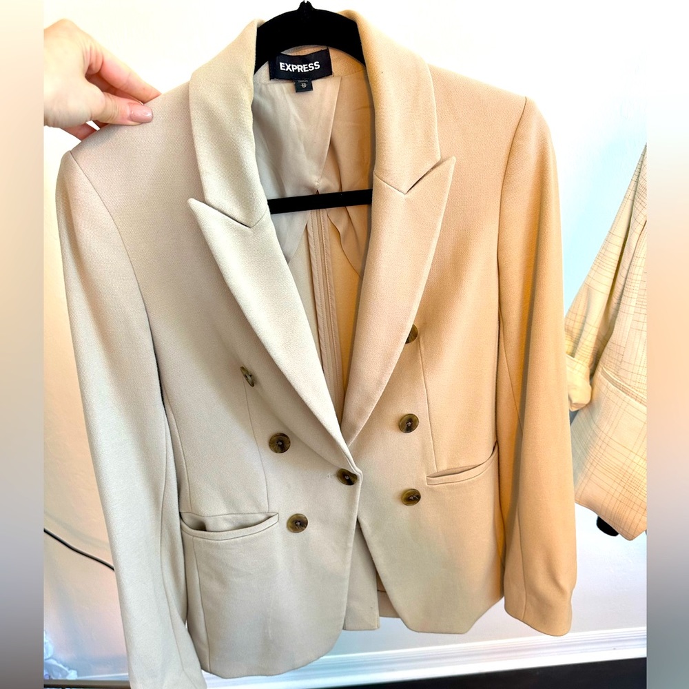 Express blazer, XS. Beige